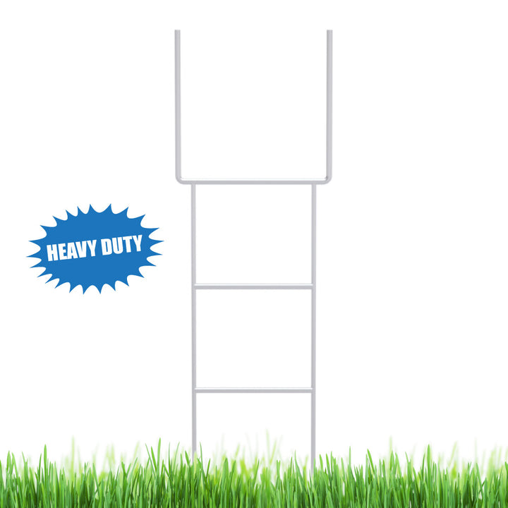 Yard Sign Stakes - Heavy Duty H-Stakes