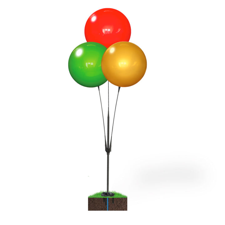 Holiday DuraBalloon® 3-Balloon Cluster Pole Kit