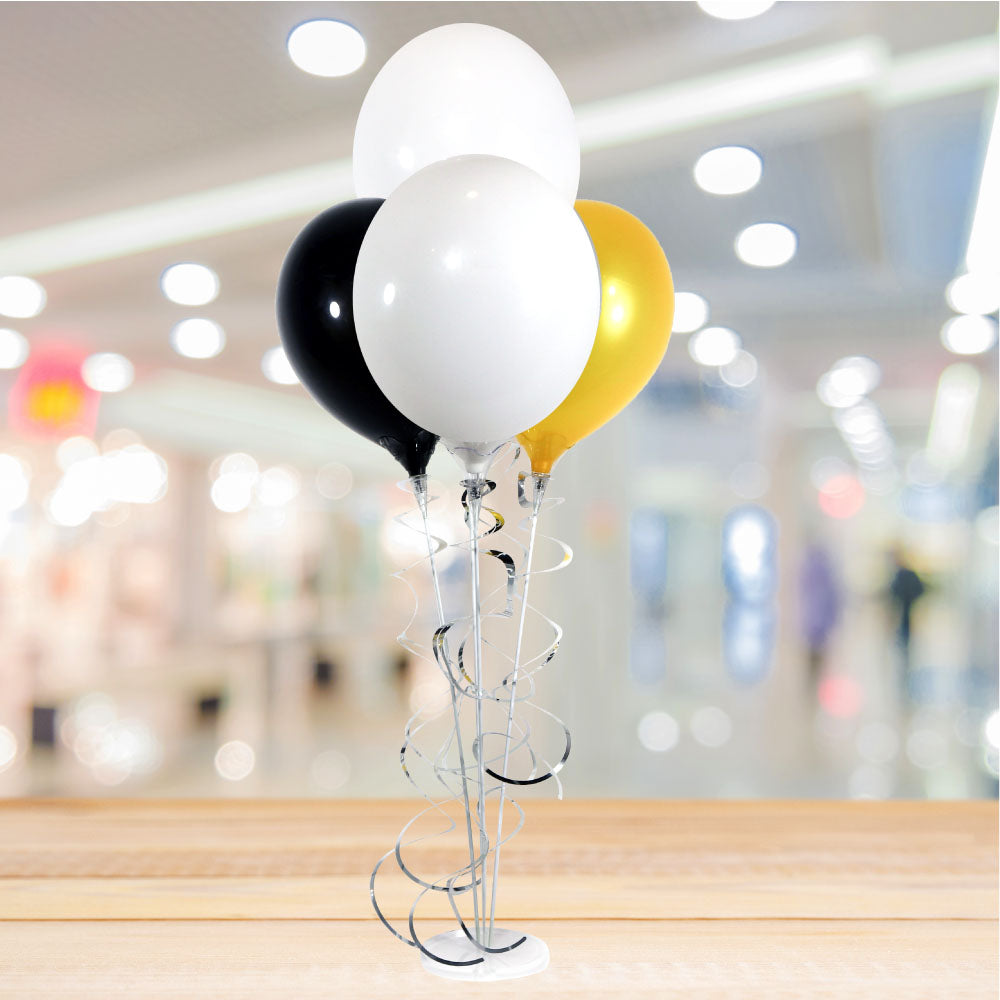 Holiday PermaShine® 4-Balloon Bouquet Table Top Round Stand Kit