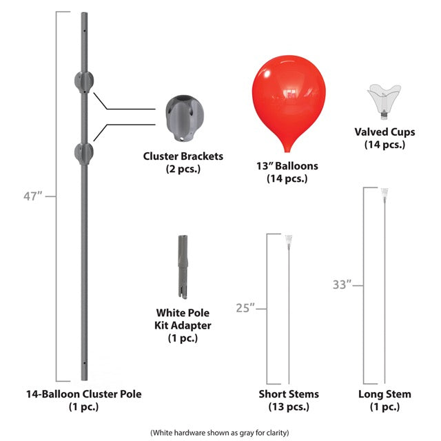 PermaShine® 14-Balloon Tree Kit