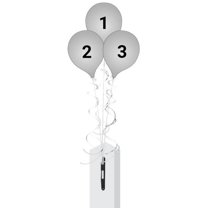 PermaShine® 3-Balloon Bouquet Vertical Bracket Kit