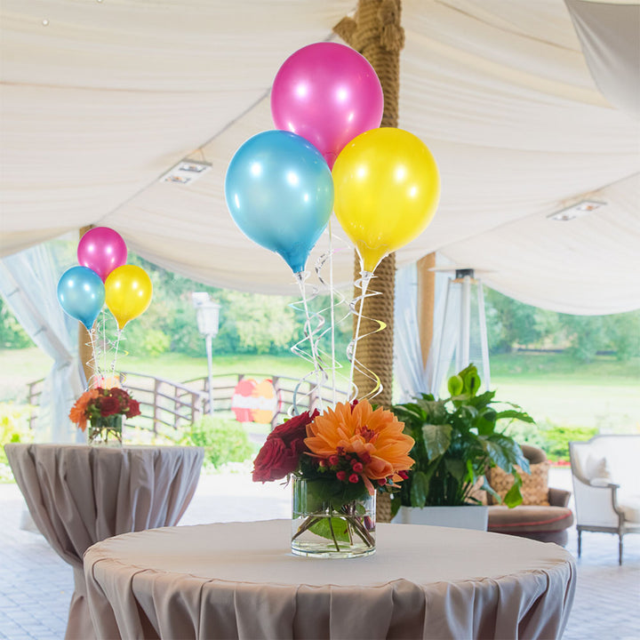 PermaShine® 3-Balloon Bouquet Round Stand Kit