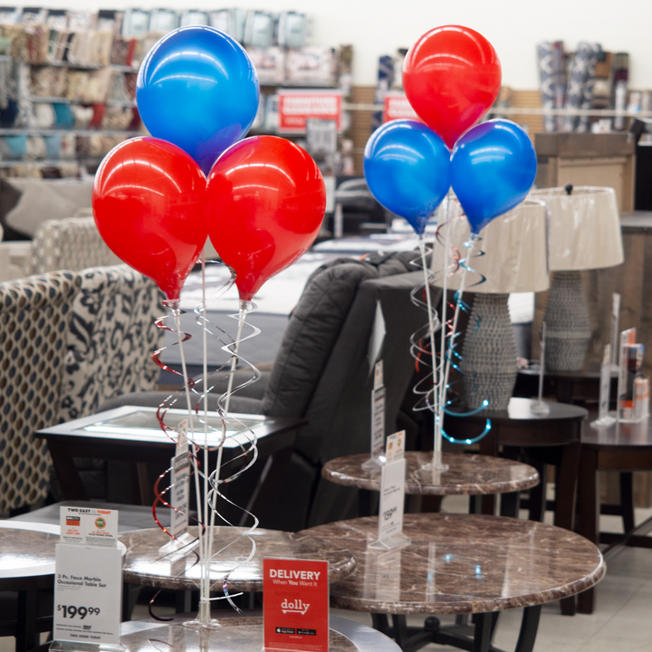 PermaShine® 3-Balloon Bouquet Table Top Kit