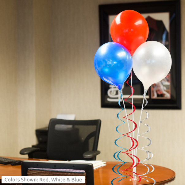 PermaShine® 3-Balloon Bouquet Table Top Kit