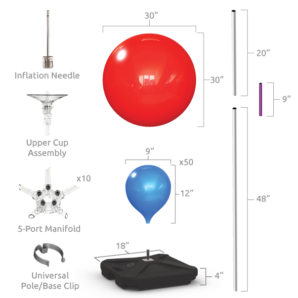 PermaShine® 9' Tower Kit