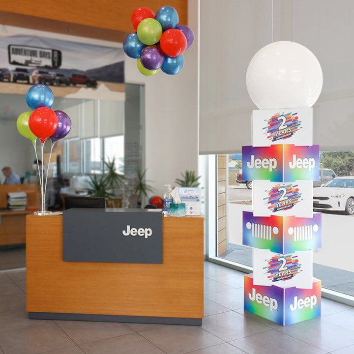 PermaShine® Printed Balloon Tower