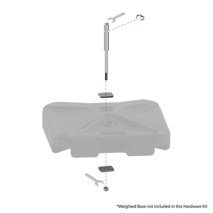 Weighted Base Hardware Kit