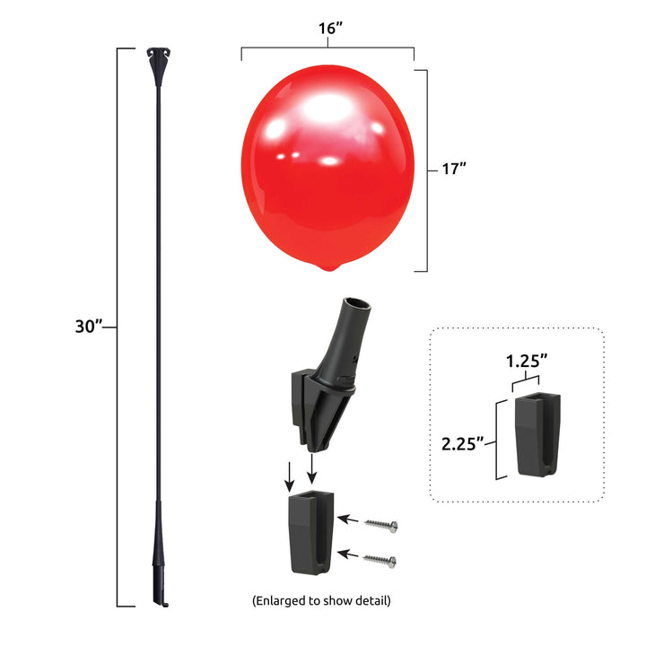 balloonbobberr a frame bracket kit